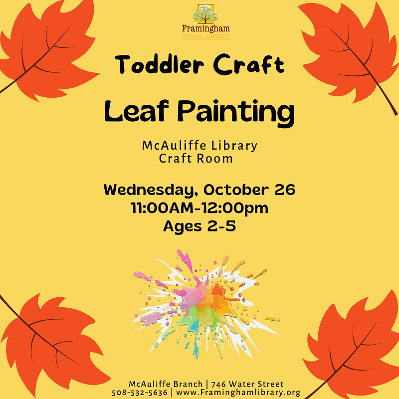 Toddler Craft - Leaf Painting thumbnail Photo