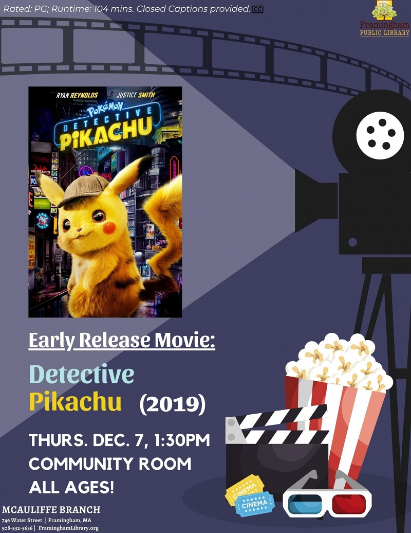 Early Release Movie: Detective Pikachu thumbnail Photo