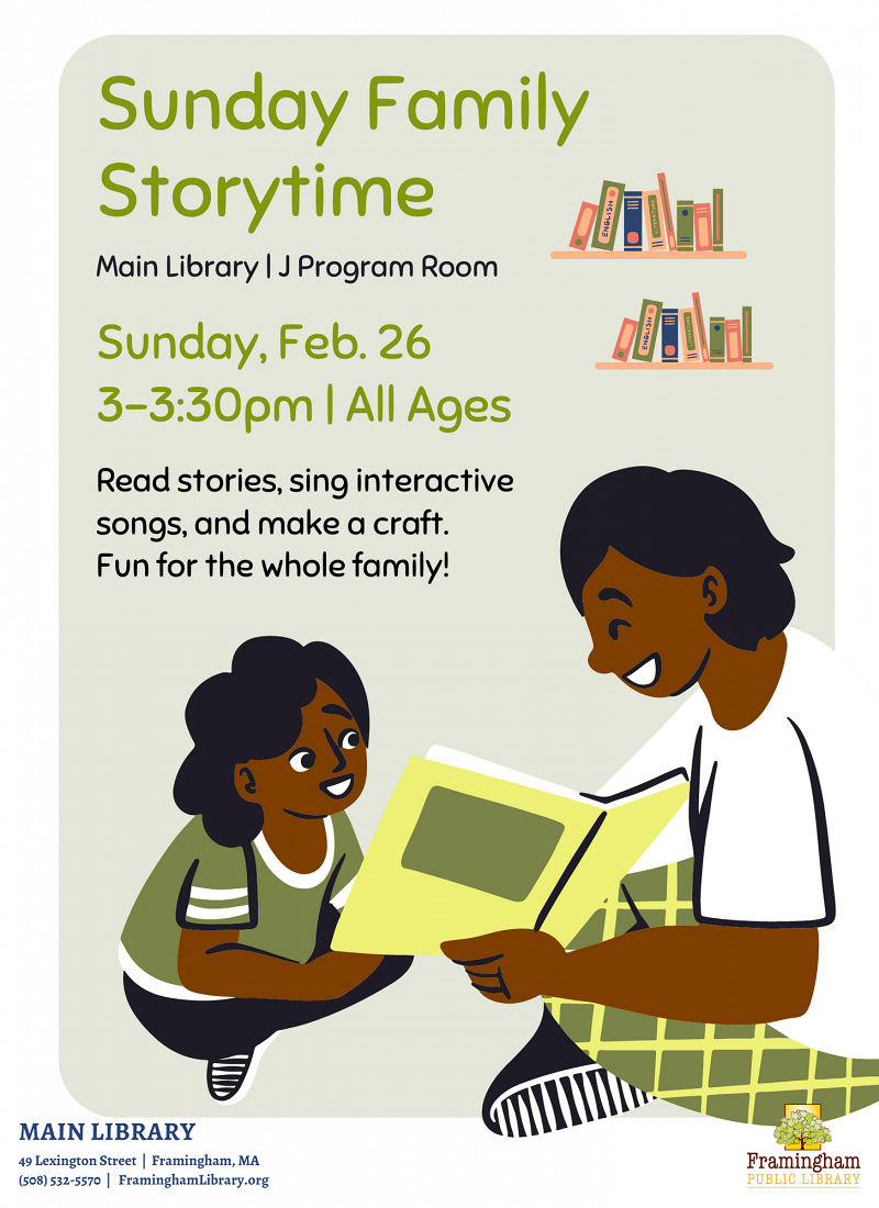 Sunday Family Storytime thumbnail Photo