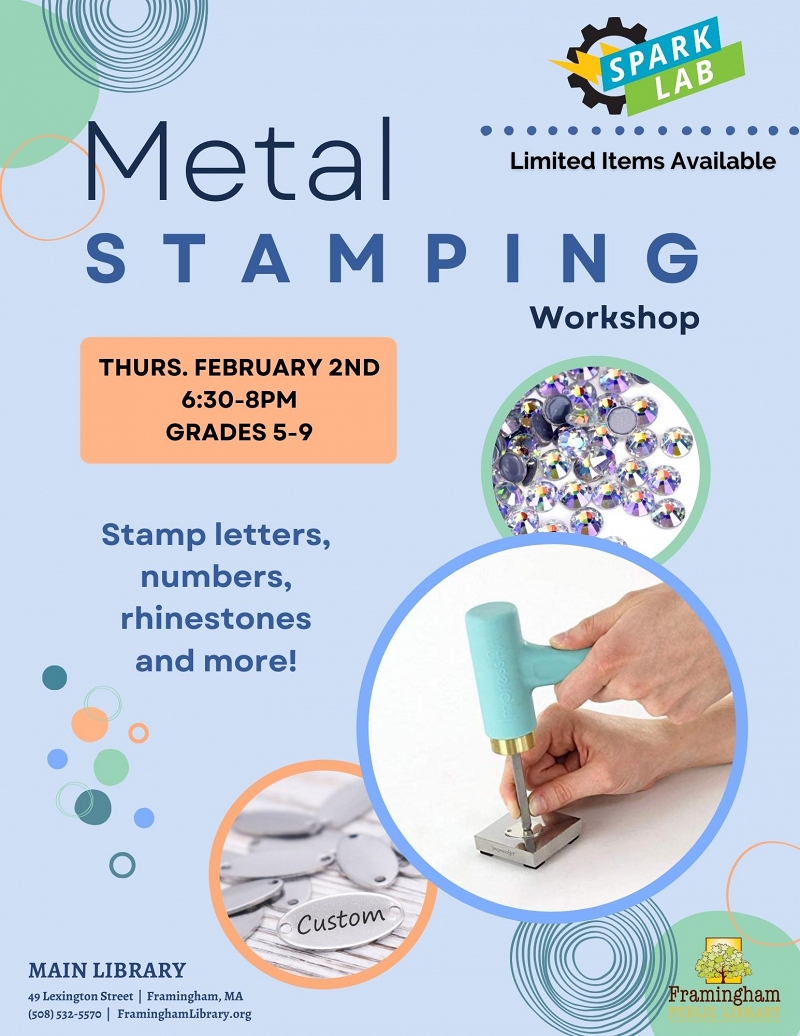 Tween Metal Stamping Workshop thumbnail Photo