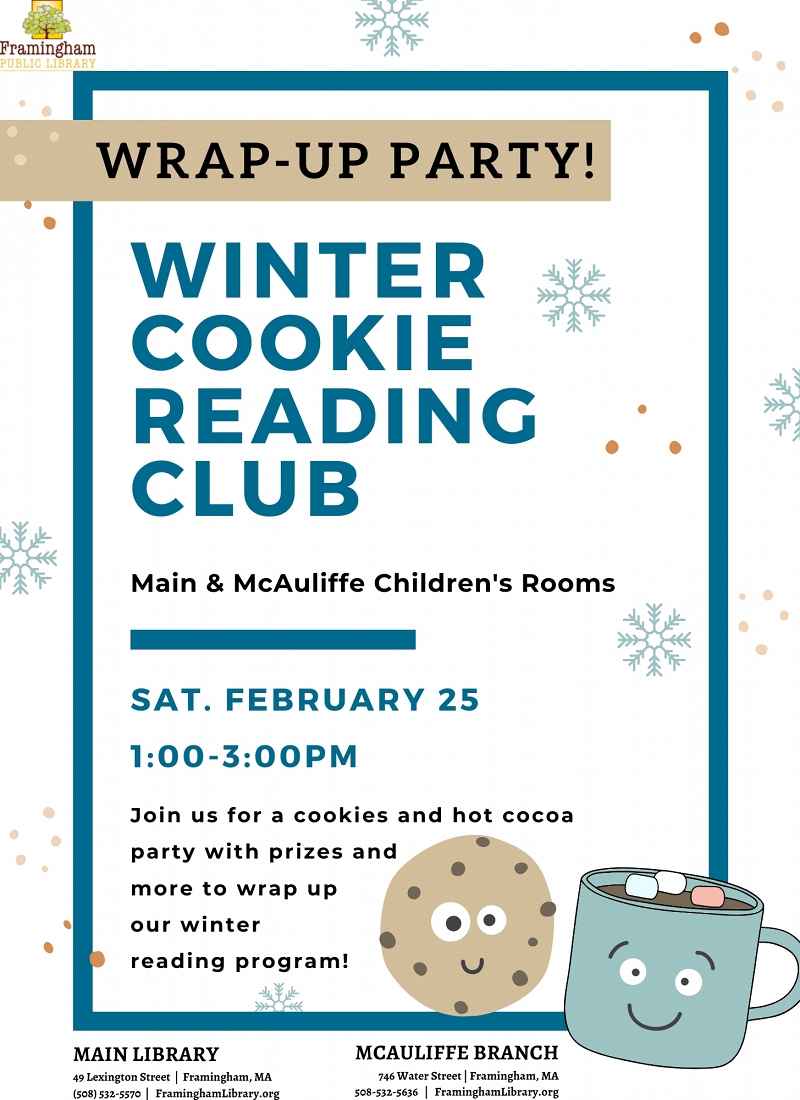 Winter Cookie Reading Club: Wrap-Up Party thumbnail Photo