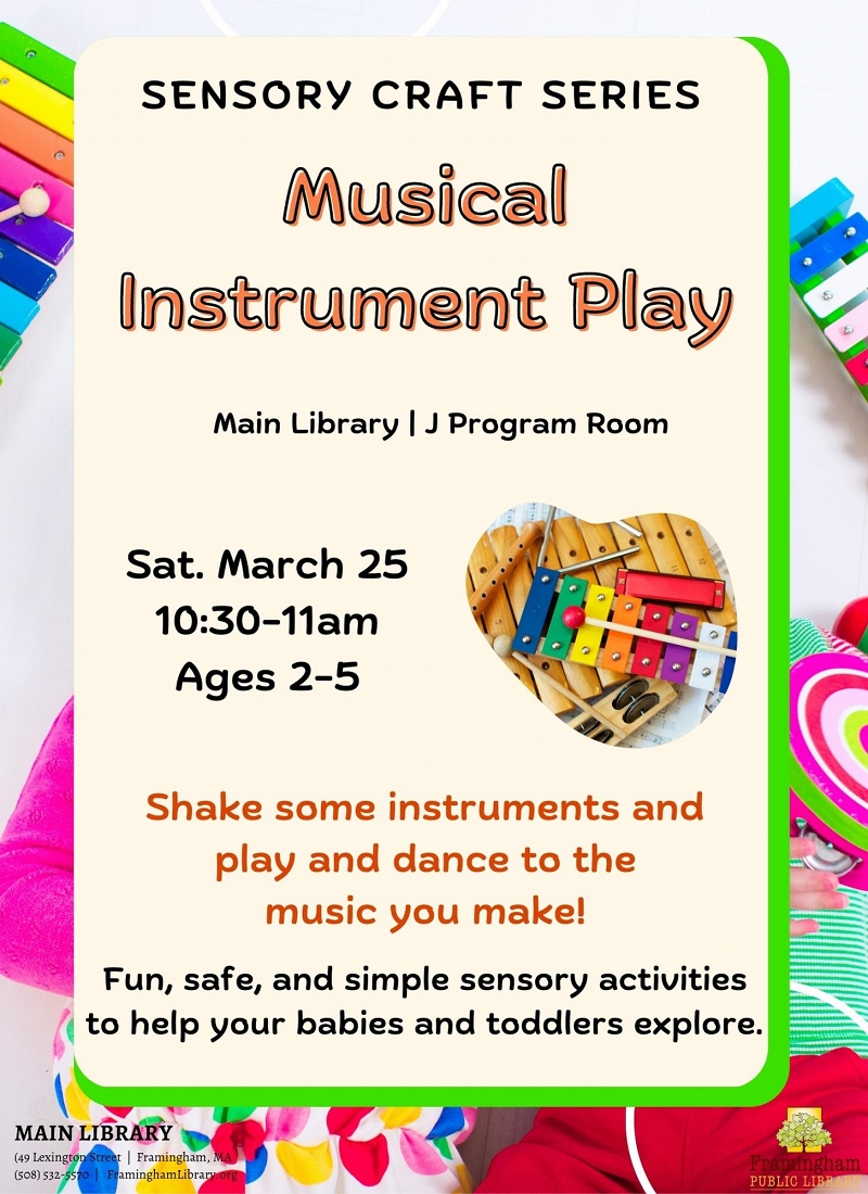 Sensory Craft Series: Musical Instruments Play thumbnail Photo