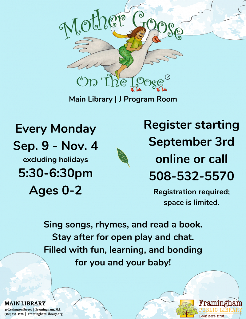 Registration: Mother Goose on the Loose thumbnail Photo