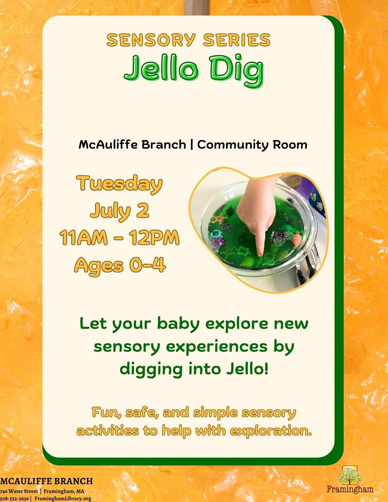 Sensory Series: Jello Dig thumbnail Photo