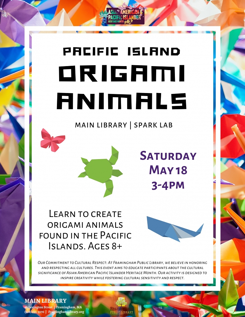 Pacific Island Origami Animals thumbnail Photo