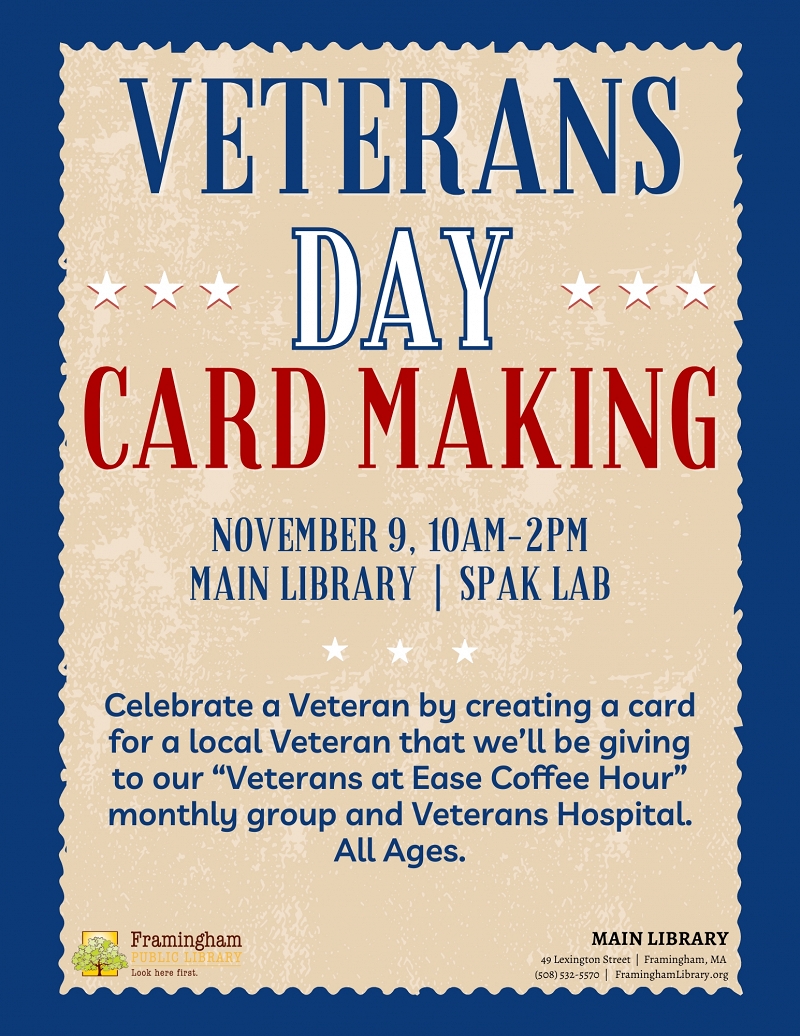 Veterans Day Card Making thumbnail Photo