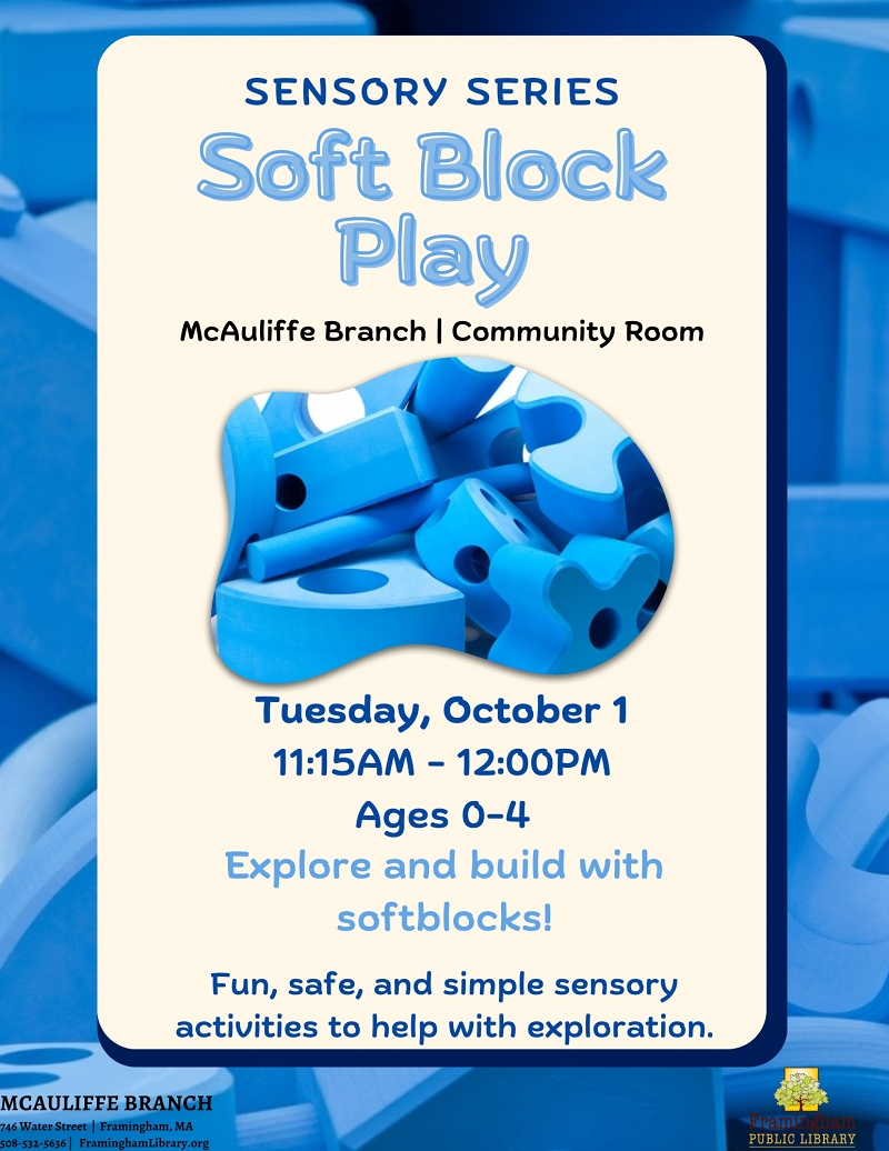 Sensory Series: Soft Block Play thumbnail Photo