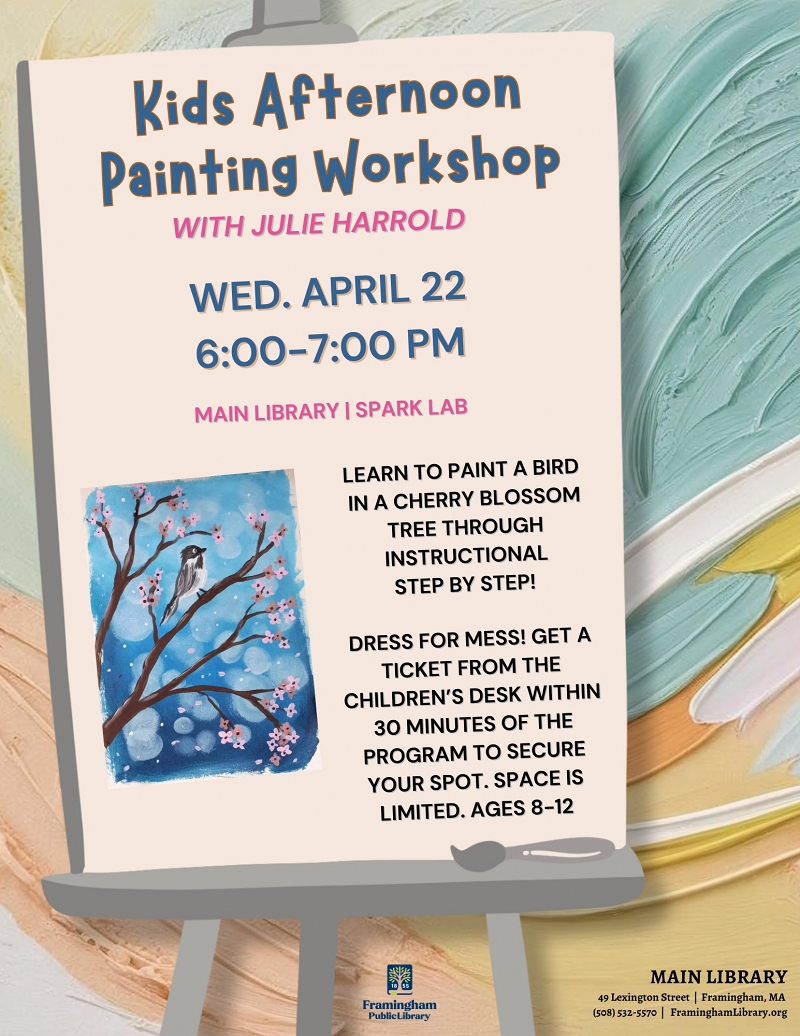 Kids Afternoon Painting Workshop with Julie Harrold thumbnail Photo