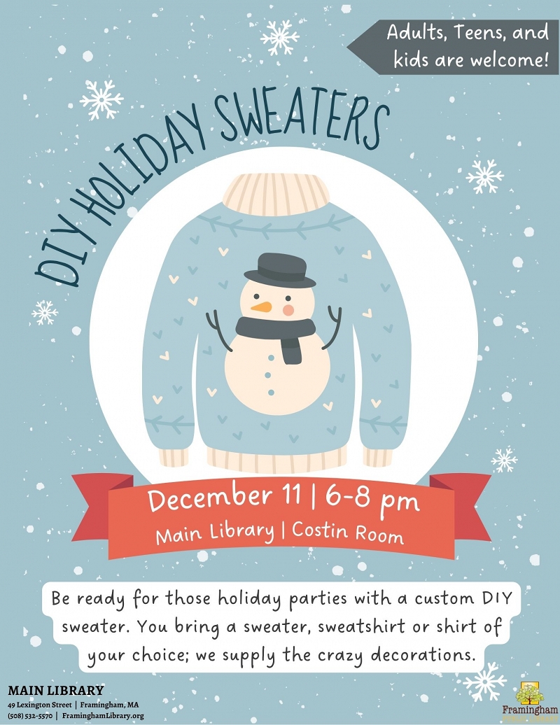 DIY Holiday Sweaters thumbnail Photo