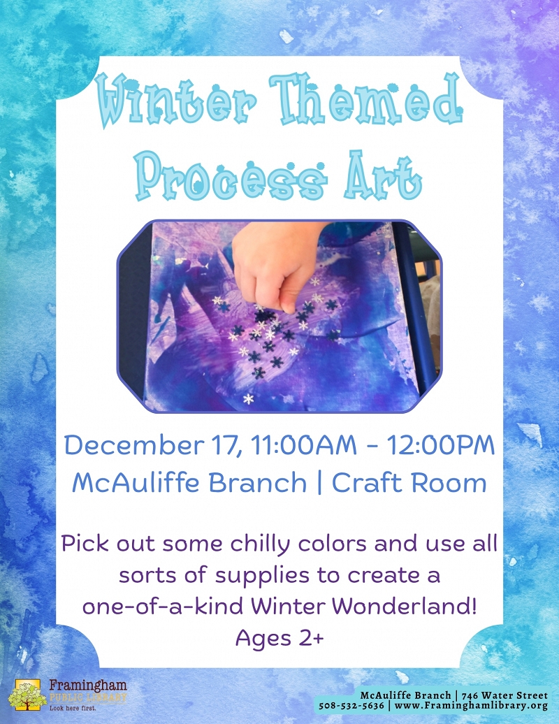 Winter Themed Process Art thumbnail Photo