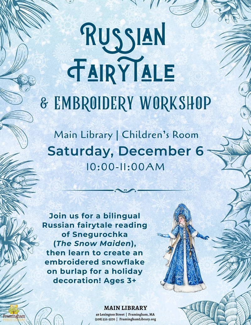 Russian Fairytale & Embroidery Workshop thumbnail Photo