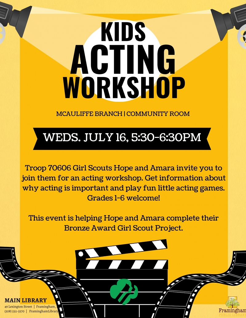 Kids Acting Workshop thumbnail Photo