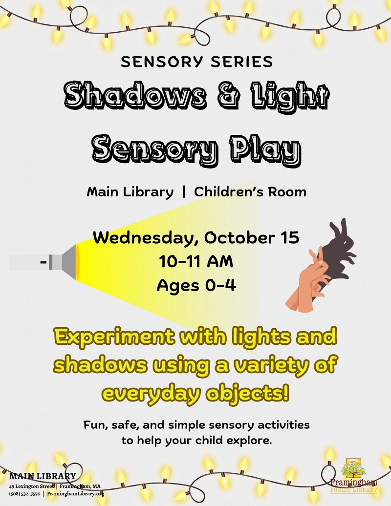 Sensory Series: Shadow & Light Play thumbnail Photo
