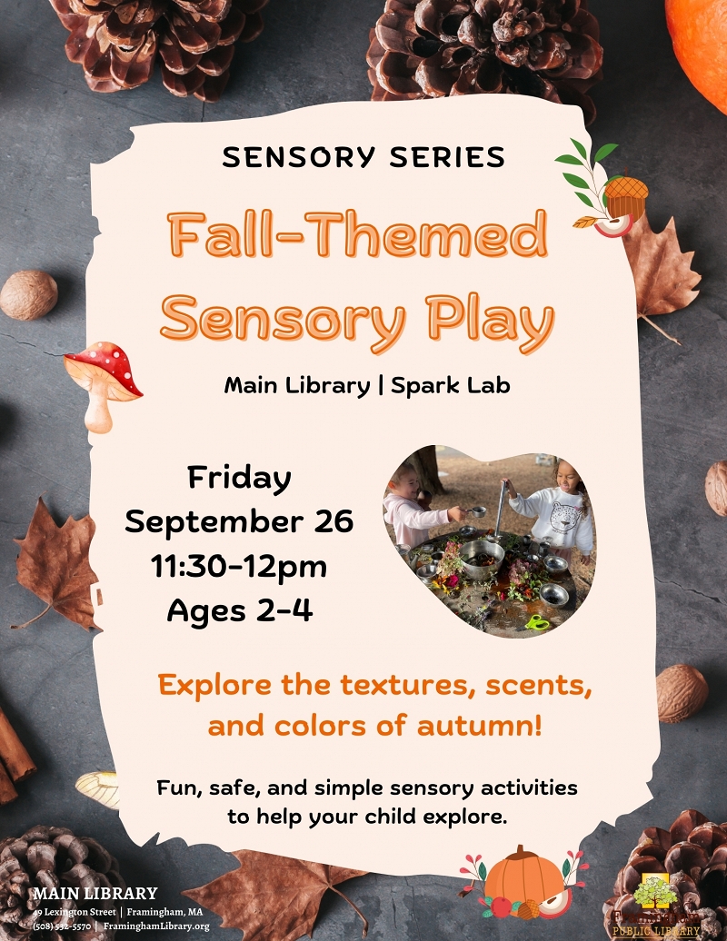 Sensory Series: Fall-Themed Sensory Play thumbnail Photo