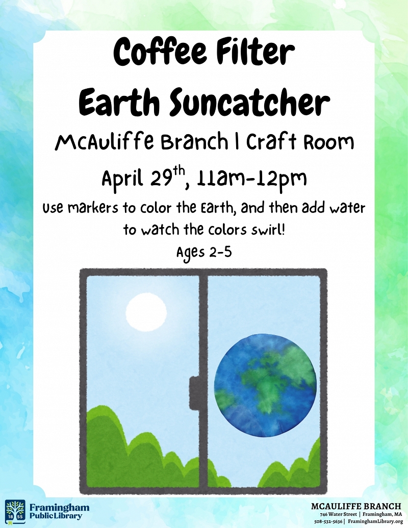 Coffee Filter Earth Sun Catcher thumbnail Photo