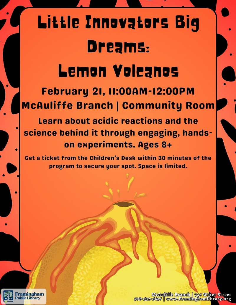 Little Innovators Big Dreams: Lemon Volcanos thumbnail Photo