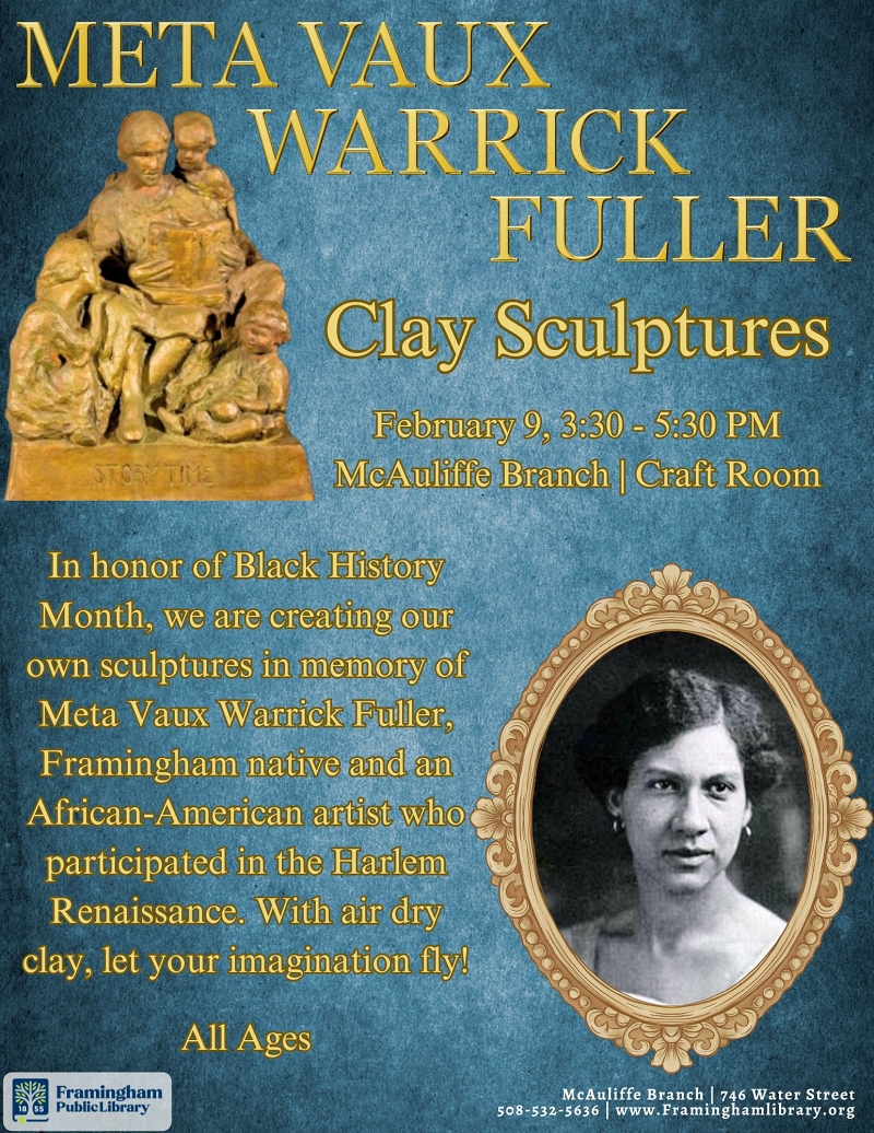Meta Vaux Warrick Fuller Clay Sculptures thumbnail Photo