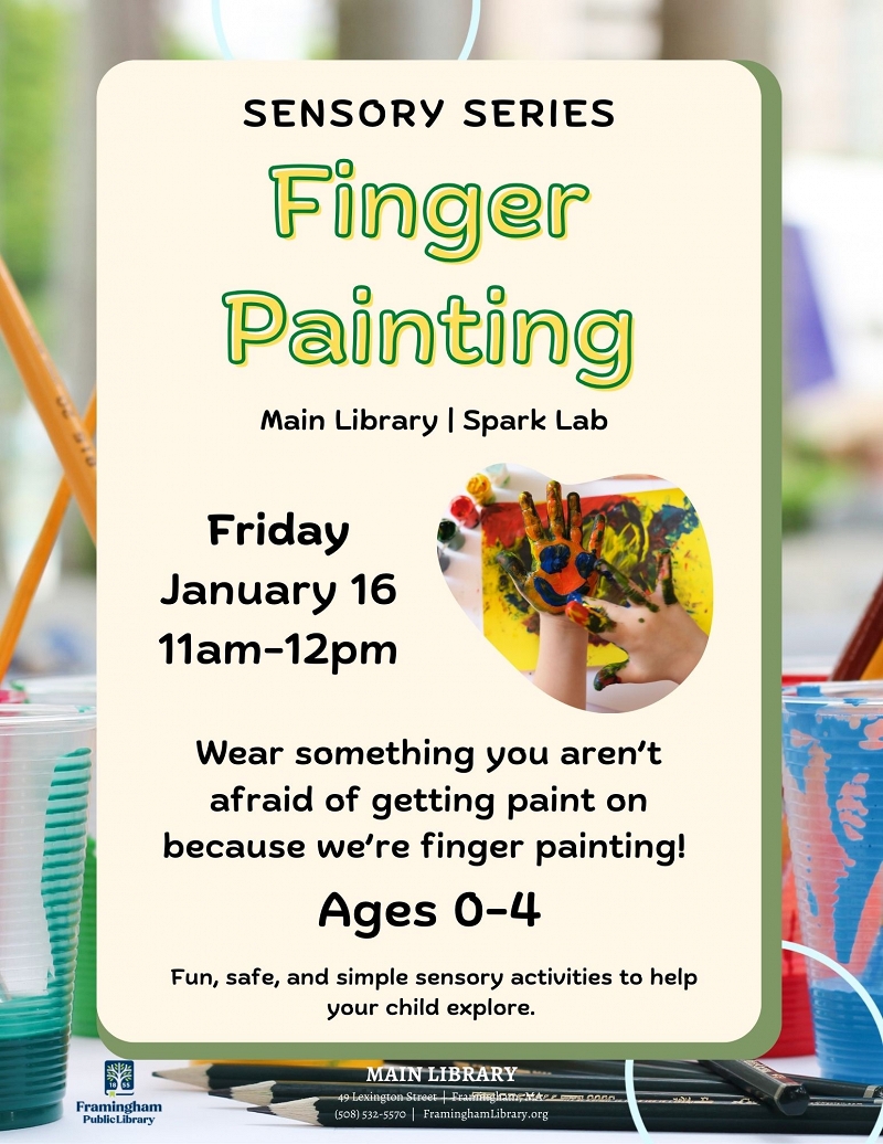 Sensory Series: Finger Painting thumbnail Photo