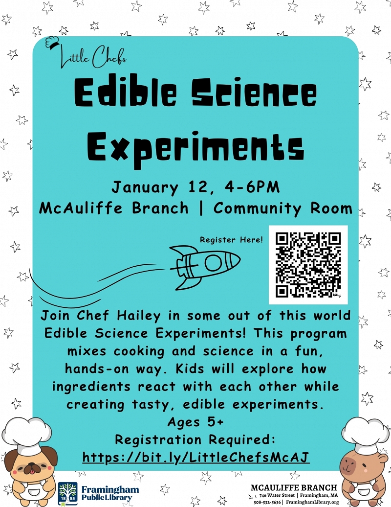Little Chefs: Edible Science Experiments thumbnail Photo
