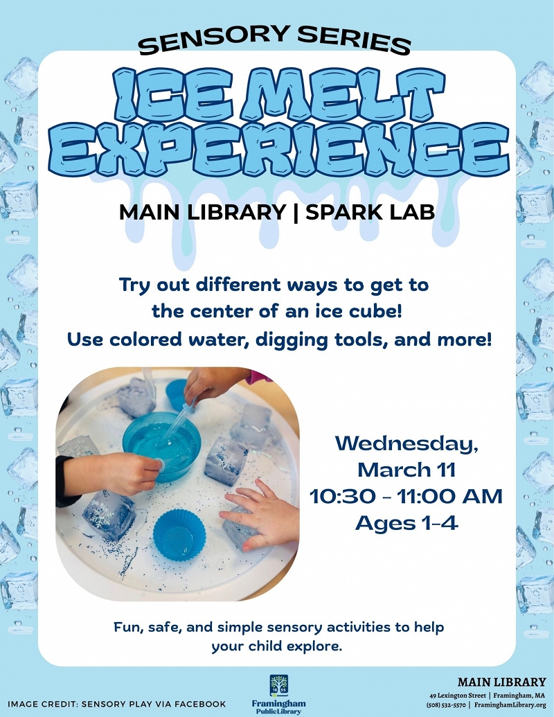 Sensory Series: Ice Melt Experience thumbnail Photo