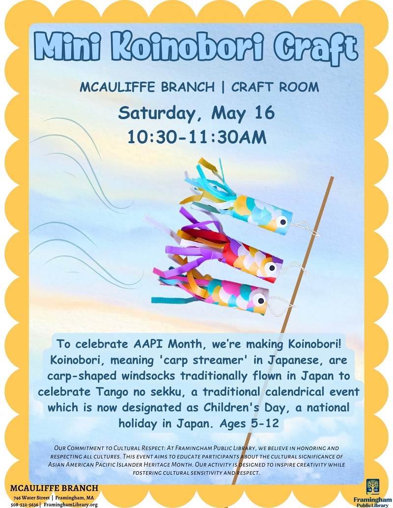 Mini Koinobori Craft thumbnail Photo