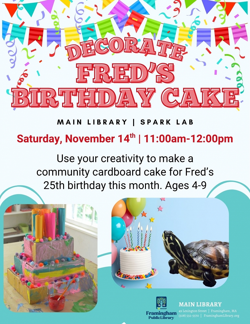 Decorate a Cardboard Cake for Fred! thumbnail Photo