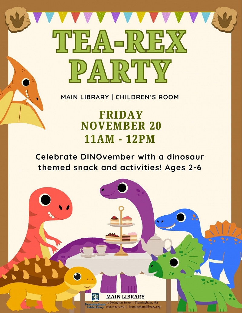 Tea-Rex Party thumbnail Photo