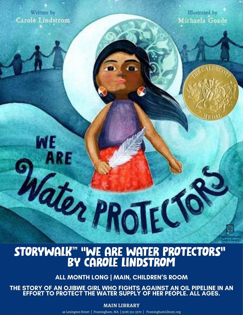 Storywalk™ “We Are Water Protectors” by Carole Lindstrom thumbnail Photo