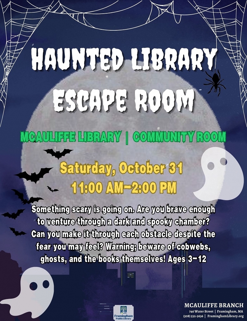 Haunted Library Escape Room thumbnail Photo