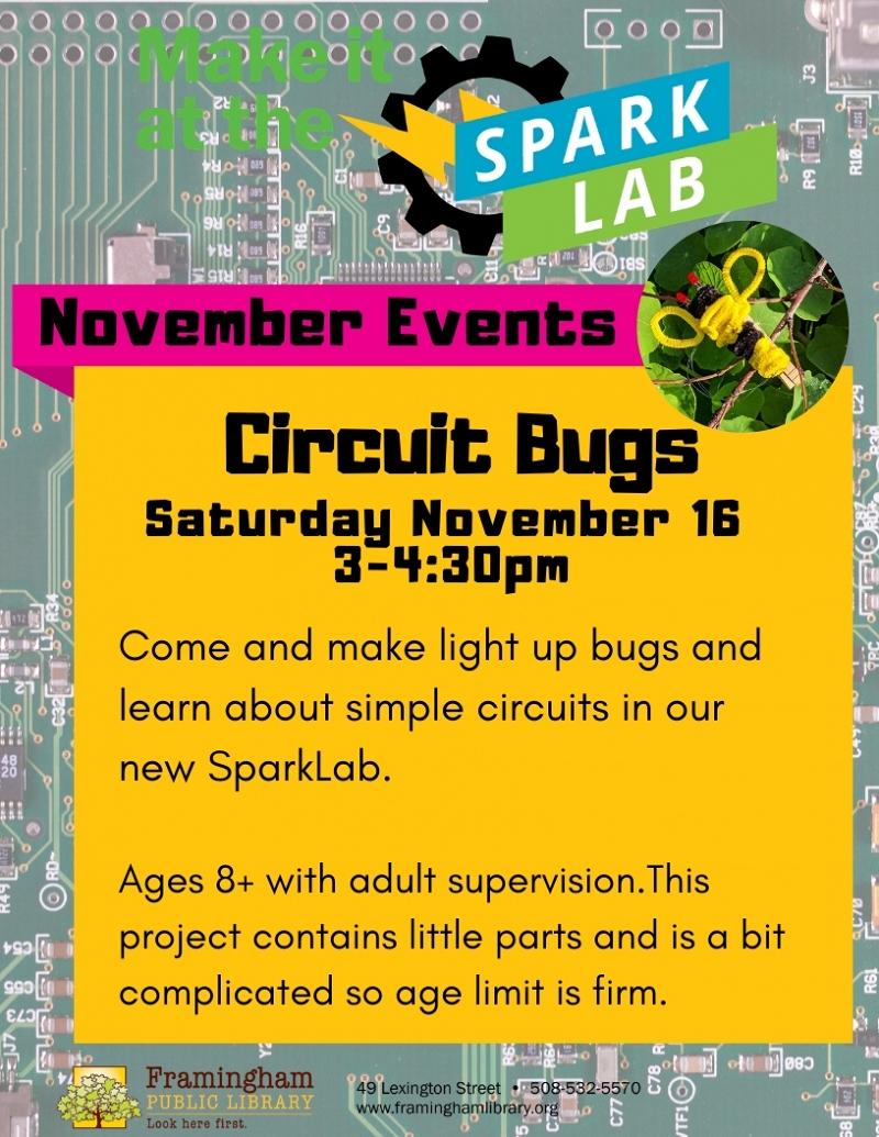Makers’ Workshop: Circuit Bugs thumbnail Photo