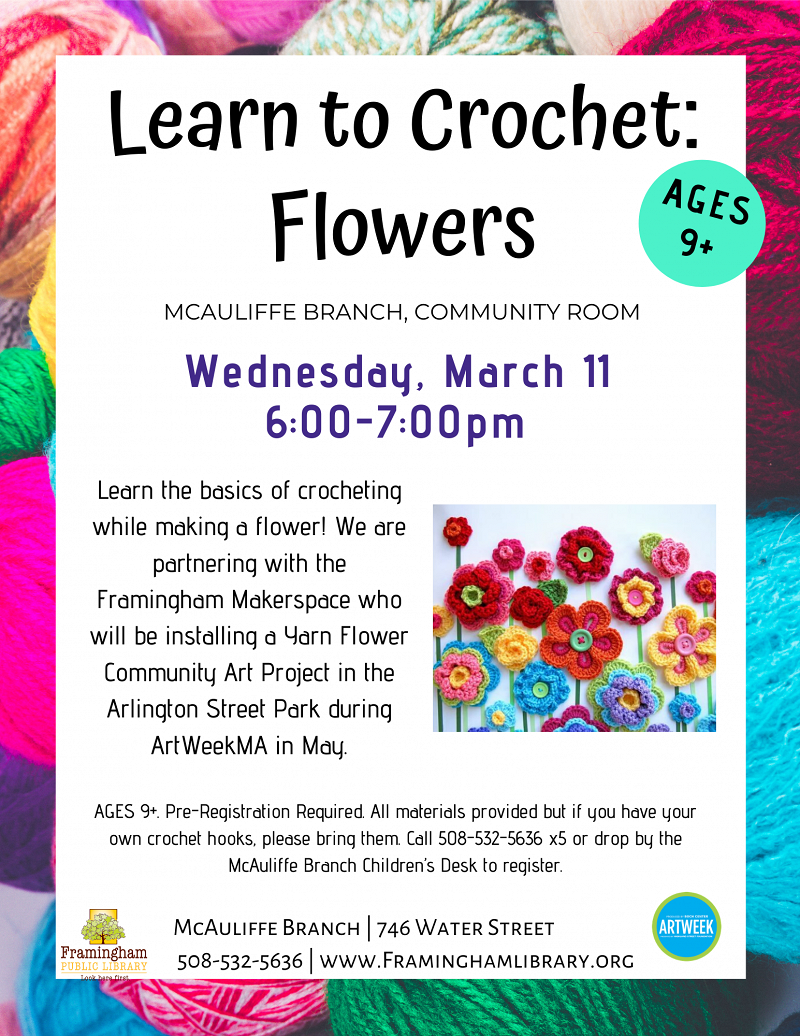 Learn to Crochet: Flowers thumbnail Photo