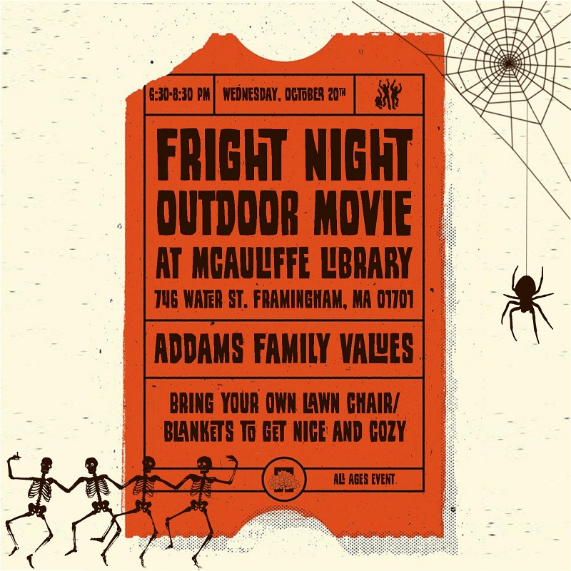 McAuliffe Outdoor Movie: Addams Family Values (PG-13) thumbnail Photo