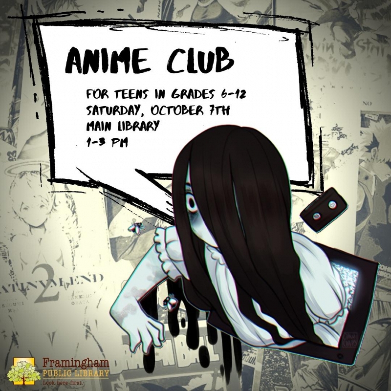 Feb 28, Anime Club for Teens and Tweens in Grades 5 and Up