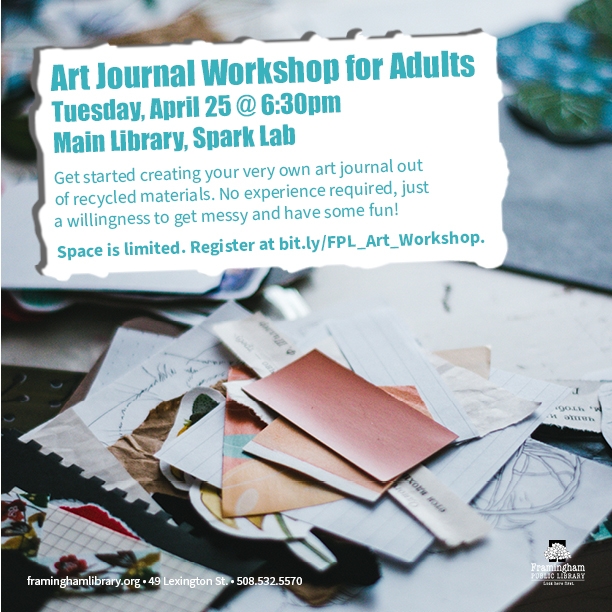 Art Journal Workshop for Adults thumbnail Photo