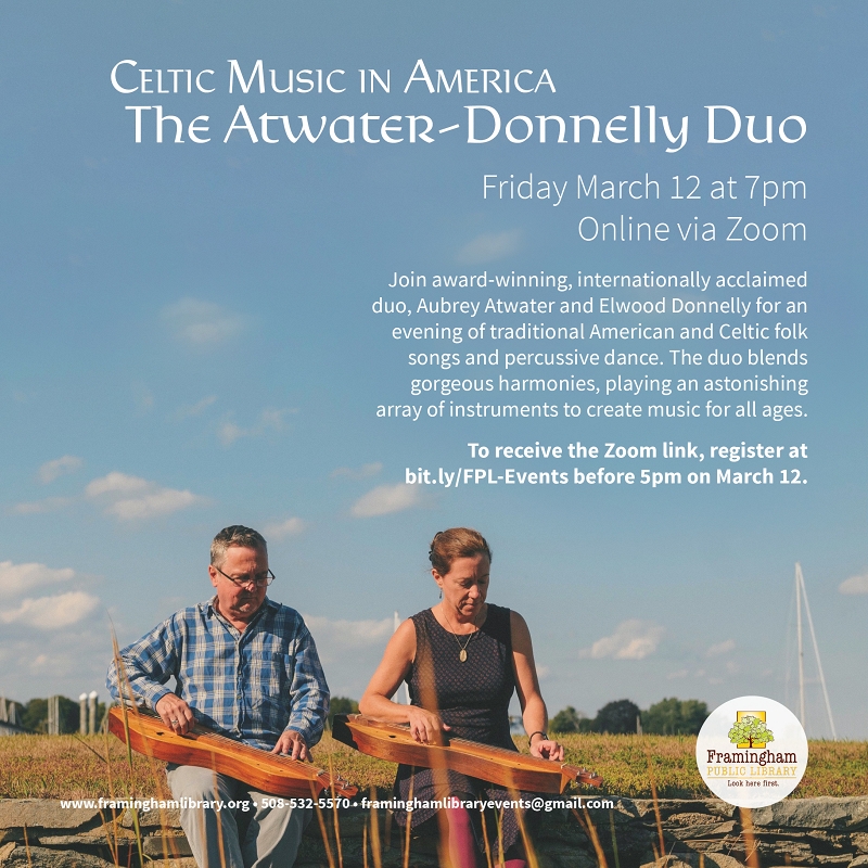 Celtic Music in America: The Atwater-Donnelly Duo thumbnail Photo