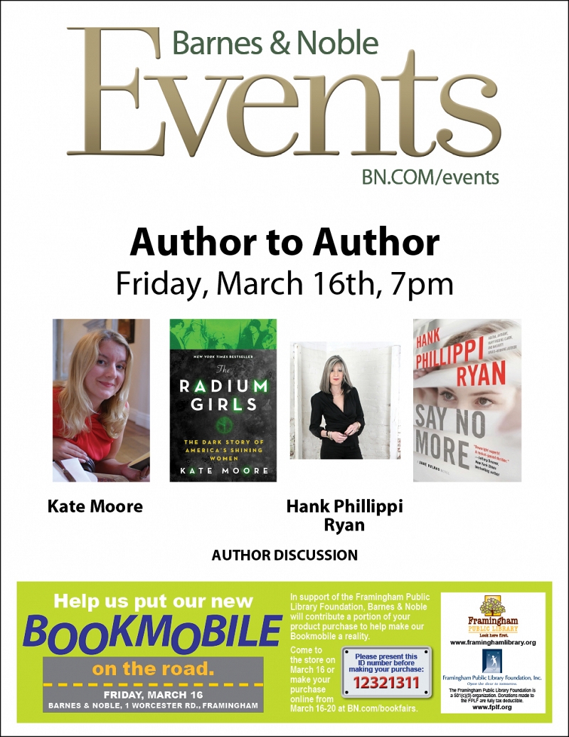 Author to Author Event: Special Event at Barnes & Noble thumbnail Photo