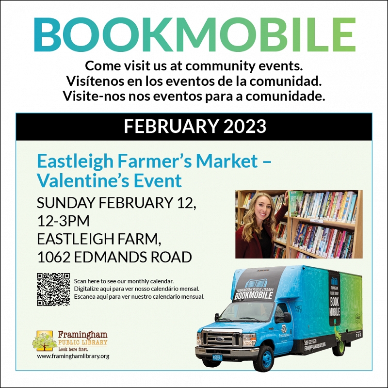Bookmobile at Eastleigh Farmer’s Market thumbnail Photo