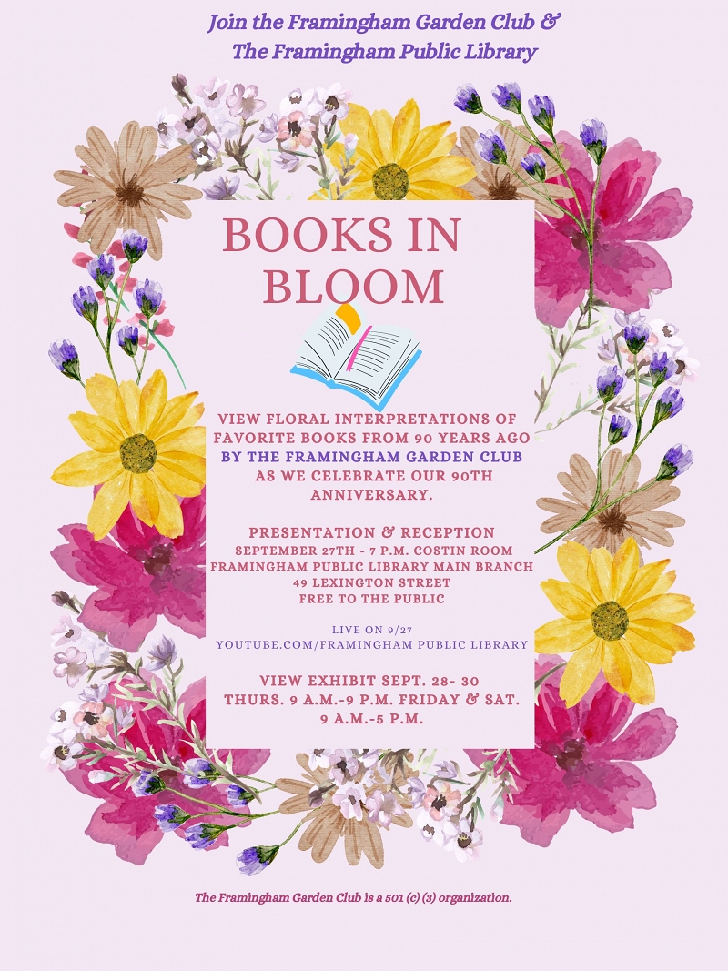 Books in Bloom thumbnail Photo