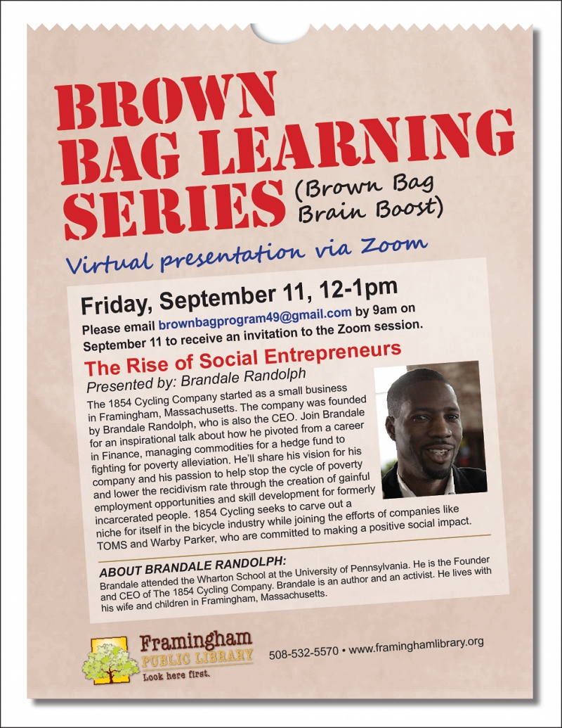Brown Bag Learning Series: The Rise of Social Entrepreneurs thumbnail Photo