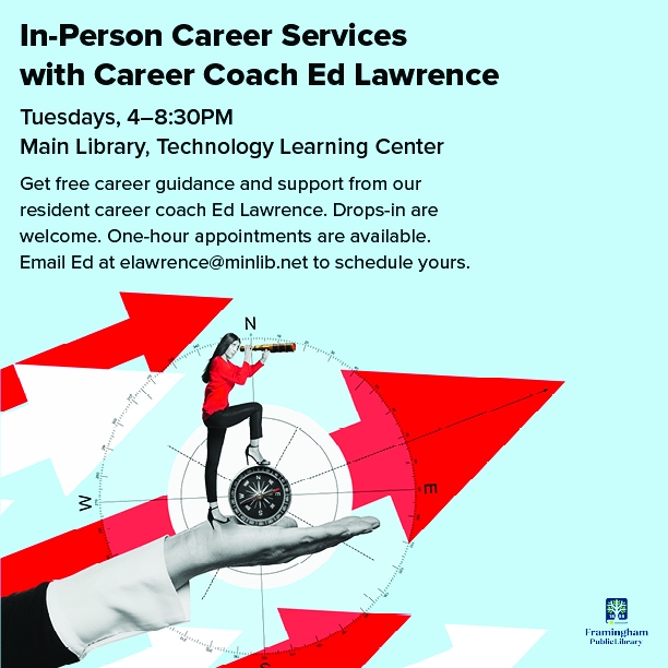 In-Person Career Services with Career Coach Ed Lawrence thumbnail Photo