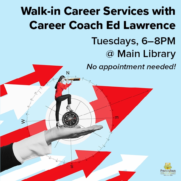 Walk-in Career Services with Resident Career Coach Ed Lawrence thumbnail Photo