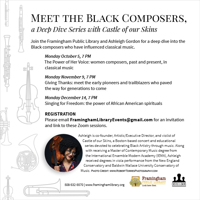 Meet the Black Composers: Singing for Freedom: The Power of African American Spirituals thumbnail Photo