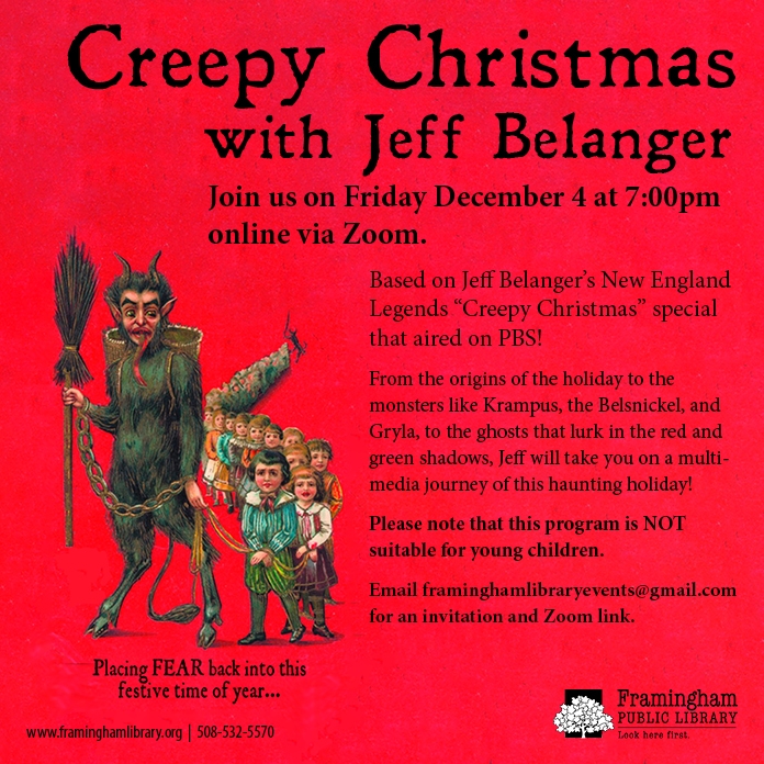 Creepy Christmas with Jeff Belanger thumbnail Photo