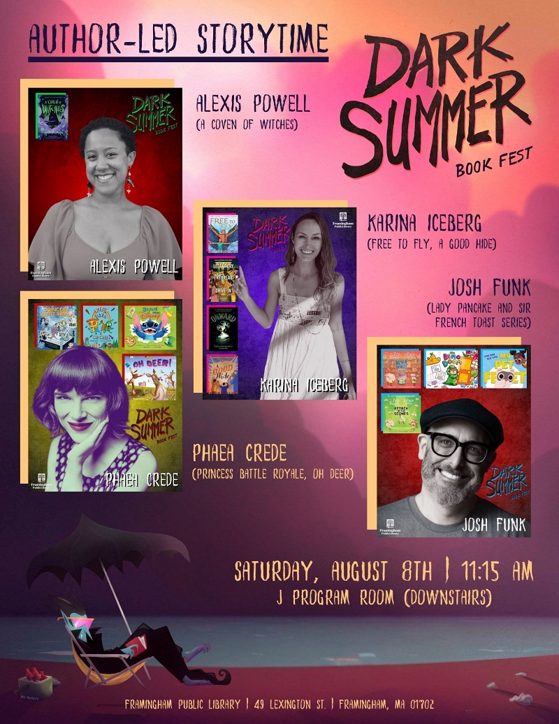 Dark Summer Author-led Storytime thumbnail Photo