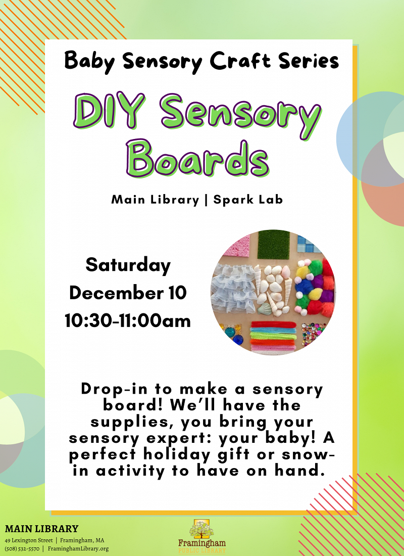 Baby Sensory Crafts: DIY Sensory Boards thumbnail Photo