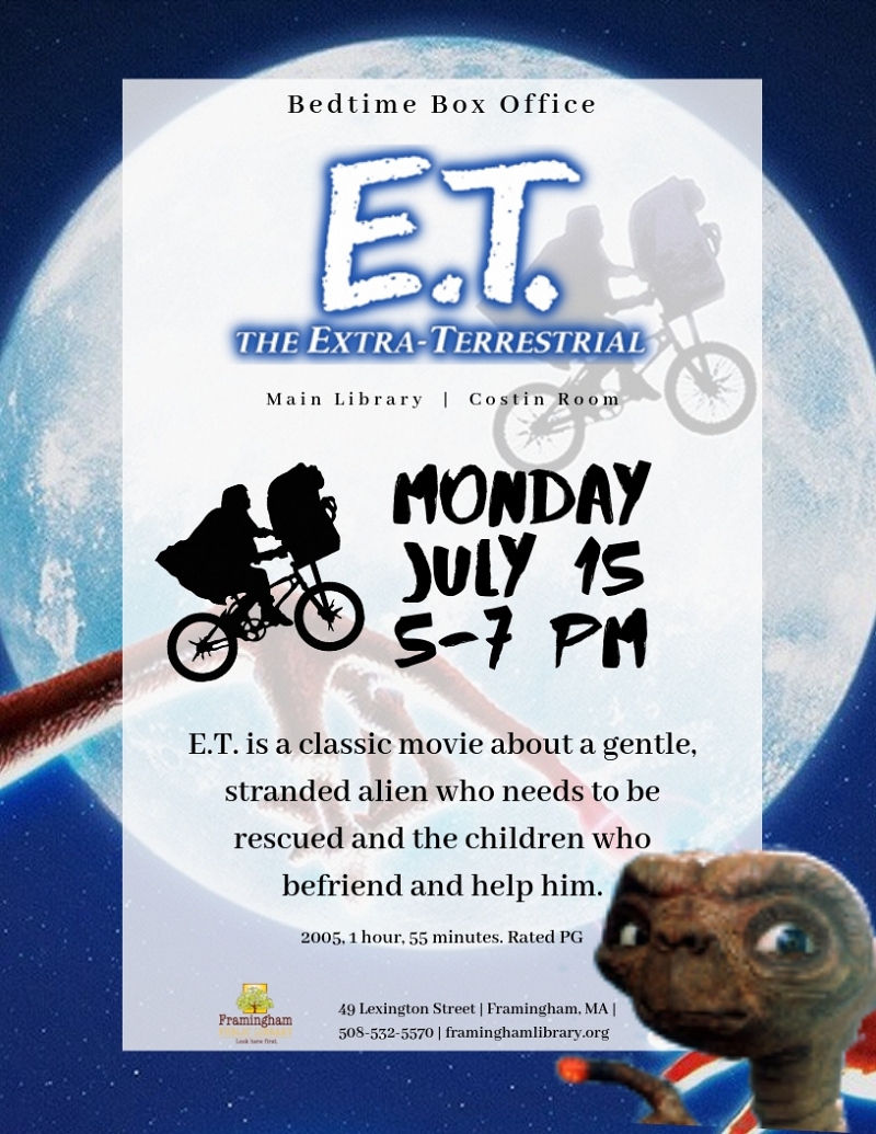 Bedtime Box Office: E.T. The Extra Terrestrial thumbnail Photo