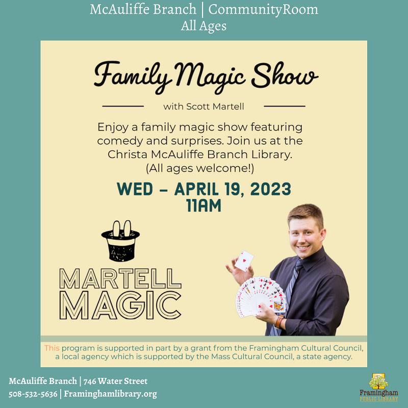 Family Magic Show with Martell Magic thumbnail Photo