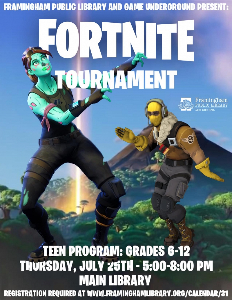 PROGRAM AND WAIT LIST ARE FULL - Fortnite Tournament (w/ Game Underground) thumbnail Photo