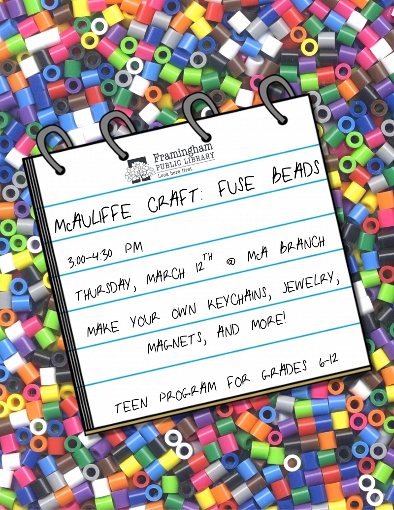 McAuliffe Craft: Fuse Beads thumbnail Photo