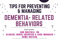 Tips for Preventing & Managing Dementia-Related Behaviors thumbnail Photo